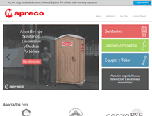 Tablet Screenshot of grupomapreco.com